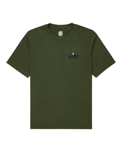 0 Cloud Mountain - T-Shirt für Männer Braun ELYZT00355 Element
