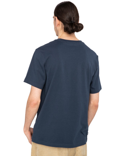 6 Dial - Relaxed T-shirt for Men Blue ELYZT00356 Element