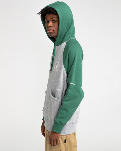 3 Public Enemy x Element Words - Sweat à capuche Gris F1FLA7ELF2 Element