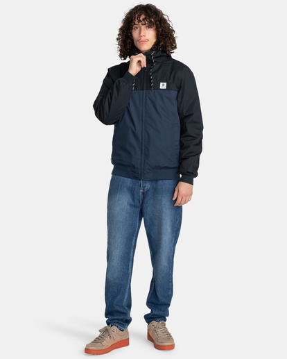 5 Wolfeboro Dulcey 2Tones 2022 - Chaqueta impermeable con aislante y bloques de color para Hombre Gris F1JKE4ELF2 Element