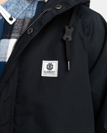 6 Wolfeboro Field Parka 2022 - Parka imperméable pour Homme Noir F1JKE5ELF2 Element