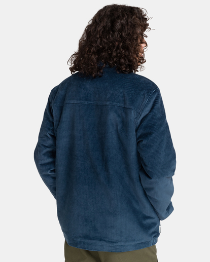 7 Wolfeboro Parker 2022 - Chaqueta de pana workwear para Hombre Azul F1JKG5ELF2 Element