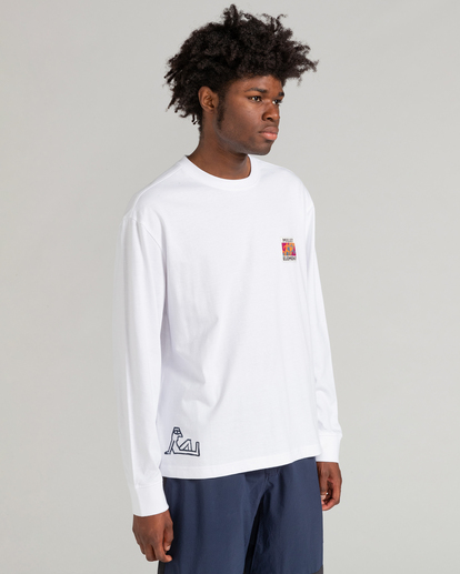 3 Millet x Element Edges - T-shirt manches longues Blanc F1LSD3ELF2 Element