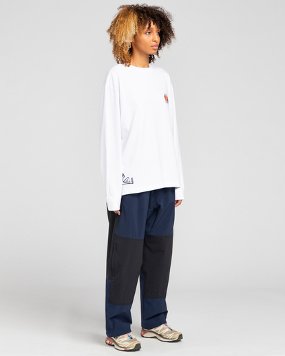 6 Millet x Element Edges - T-shirt manches longues Blanc F1LSD3ELF2 Element