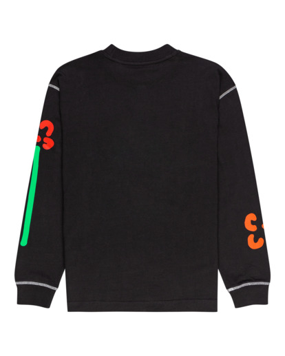 1 Skateboarding Mi Amor - Bio-Longsleeve Schwarz F1LSD5ELF2 Element