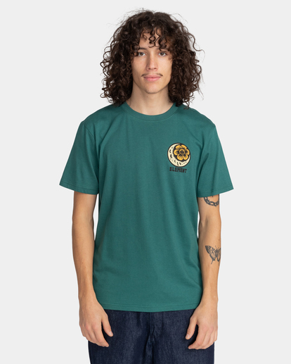 2 Element x Timber! Prowl - Organic T-Shirt Green F1SSN7ELF2 Element