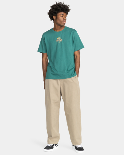 4 Element x Timber! Rider 2022 - Organic T-Shirt Green F1SSN8ELF2 Element