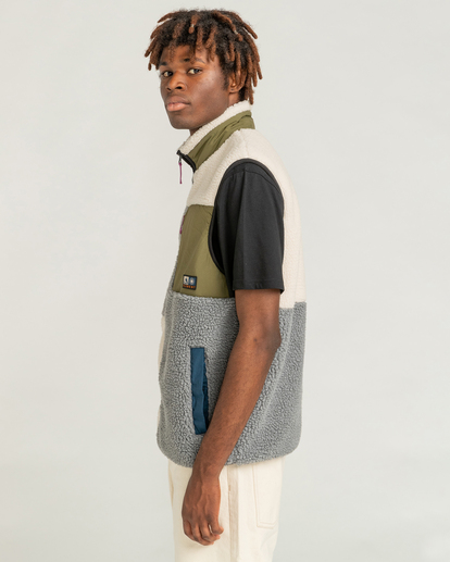 Tan sherpa outlet vest