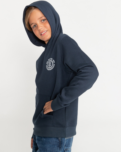 3 Fingerprint - Hoodie for Boys Grey F2HOB5ELF2 Element