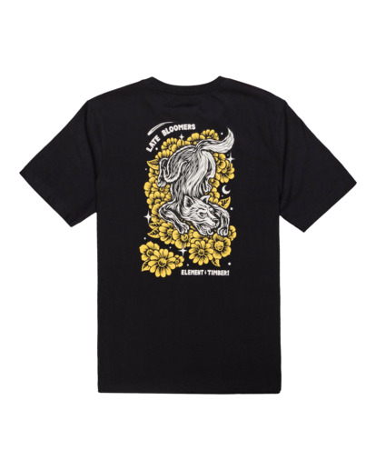 1 Element x Timber! Prowl 2022 - T-shirt en matière biologique pour Enfant Noir F2SSE9ELF2 Element