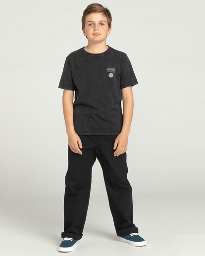 4 STAR WARS™ x Element Deathstar 2022 - T-shirt en matière biologique pour Enfant Noir F2SSF3ELF2 Element