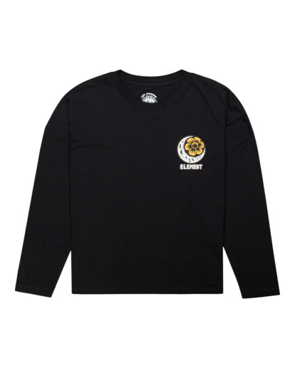 0 Element x Timber! Prowl 2022 - T-shirt manches longues cropped Noir F3LSC8ELF2 Element