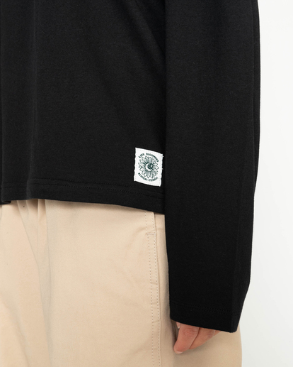 5 Element x Timber! Prowl 2022 - T-shirt manches longues cropped Noir F3LSC8ELF2 Element