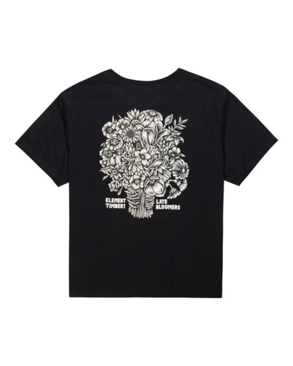 1 Element x Timber! Bouquet - Organic T-Shirt Black F3SSD1ELF2 Element