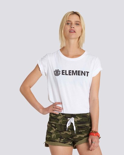 0 Element Logo White J447NEEL Element