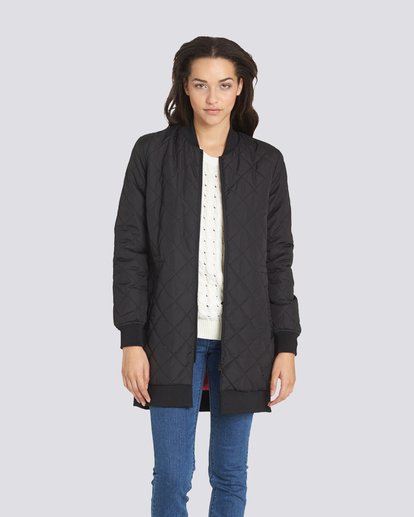 Longline bomber coat Clearance