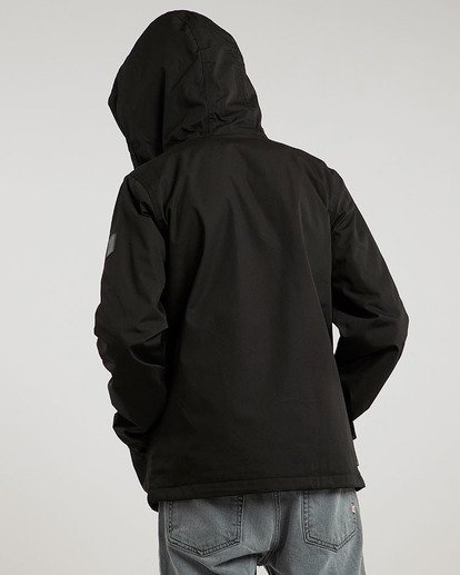 2 Alder - Hooded Jacket Black L1JKB5ELF8 Element