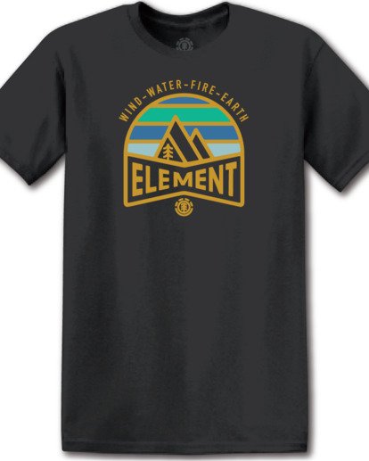 0 Tagor T-Shirt Blue M4012ETA Element