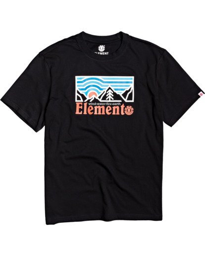 0 Wander T-Shirt Blue M4013EWA Element