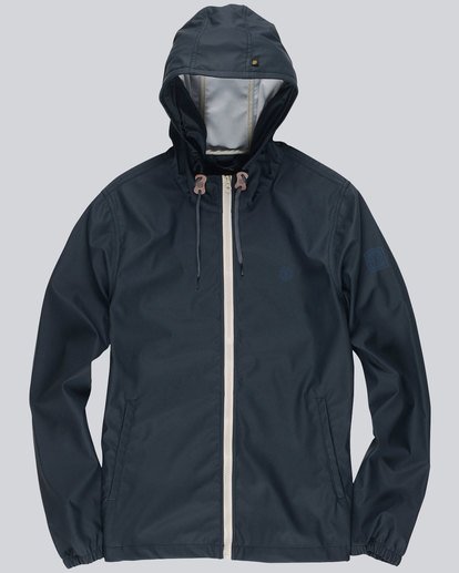 0 Alder Rain Jacket Blue M728QEAR Element