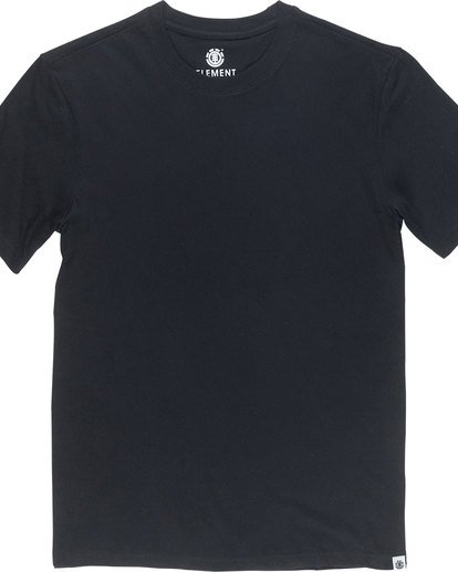 0 Basic - Short Sleeve T-Shirt Black N1SSG1ELP9 Element