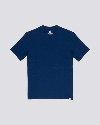 0 Basic - Short Sleeve T-Shirt Blue N1SSG1ELP9 Element