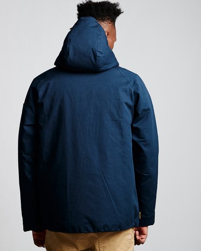 5 Overlook - Hooded Jacket Blue Q1JKD3ELF9 Element