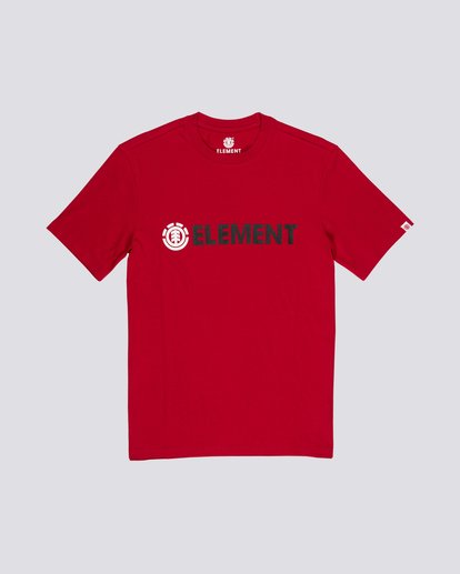 0 Blazin - Short Sleeve T-Shirt for Men Red Q1SSA6ELF9 Element