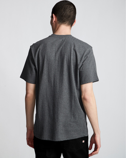 2 Blazin - Short Sleeve T-Shirt for Men Gray Q1SSA6ELF9 Element