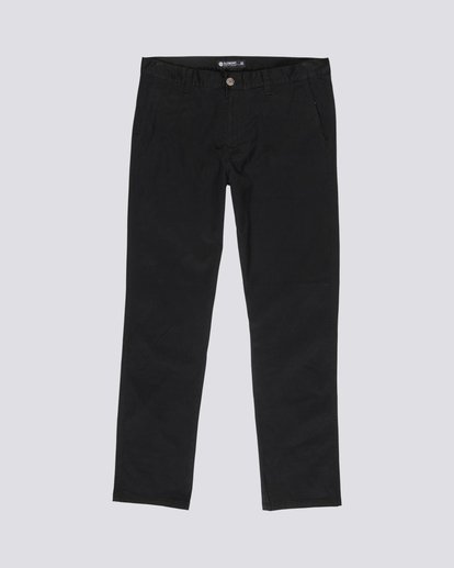 0 Howland Classic - Chino pour Homme Noir S1PTA5ELP0 Element