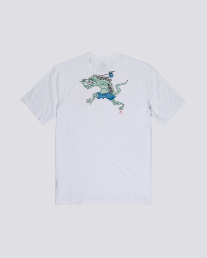 1 Tuckwei - Organic Cotton Short Sleeve T-Shirt for Men White S1SSF1ELP0 Element