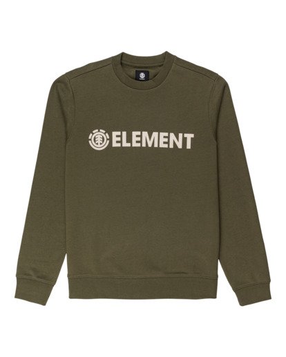 0 Blazin - Sweat pour Homme Vert U1CRA1ELF0 Element