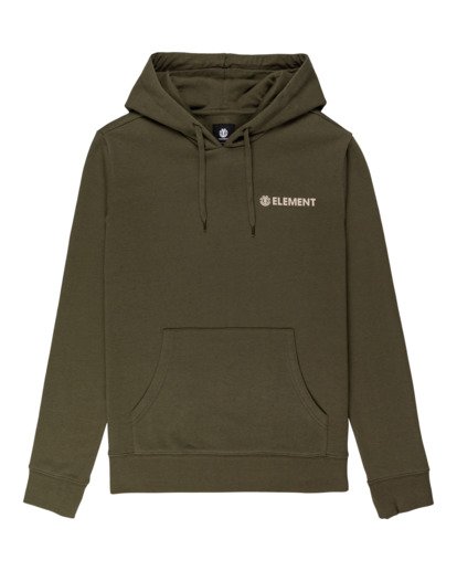 0 Blazin Chest - Sudadera con Capucha para Hombre Verde U1HOB4ELF0 Element