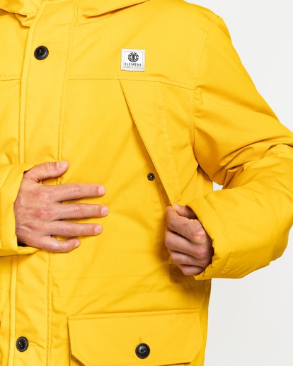 3 Wolfeboro Explorer - Chaqueta resistente al agua para Hombre Amarillo U1JKD2ELF0 Element