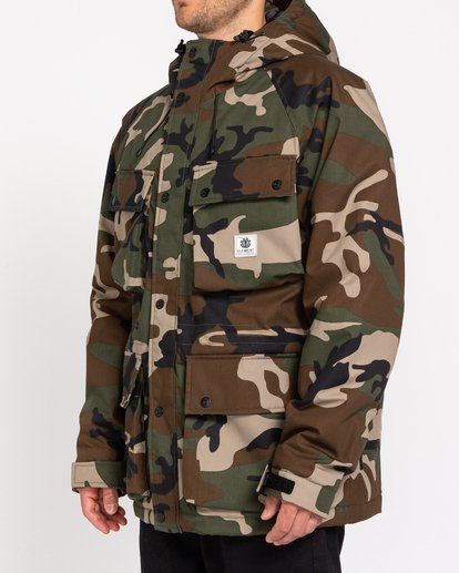 2 Wolfeboro Mountain - Veste déperlante pour Homme Camo U1JKD4ELF0 Element