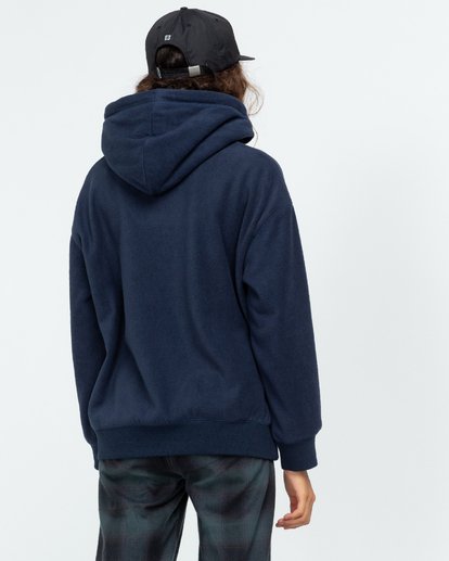 4 Roseburg - Recycled Hoodie for Women Blue U3FLA2ELF0 Element