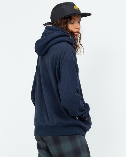 2 Roseburg - Recycled Hoodie for Women Blue U3FLA2ELF0 Element