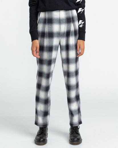 2 Trigga - High Waist Trousers for Women Black U3PTA5ELF0 Element