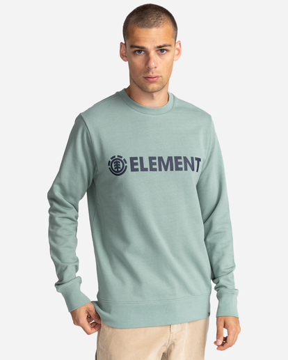 1 Blazin - Sweat pour Homme Vert W1CRB6ELP1 Element