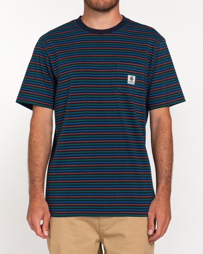 1 Basic Multi - Pocket T-Shirt Blue W1SSH1ELP1 Element