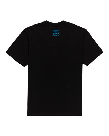 1 Peanuts Element - Camiseta para Hombre Negro W1SSO5ELP1 Element