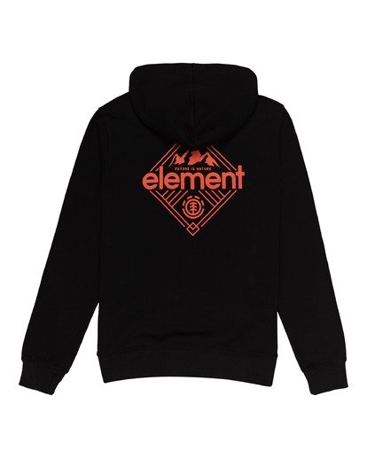 1 Duggar - Zip-Up Hoodie for Men Black W1ZHB1ELP1 Element