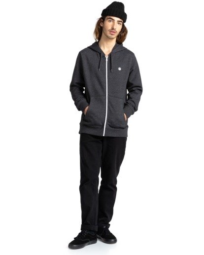 2 Cornell Classic - Zip-Up Hoodie Black W1ZHB4ELP1 Element