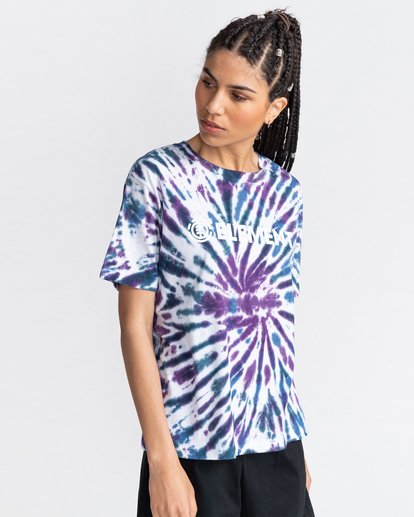 1 Element Logo 2022 - T-shirt pour Femme Violet W3SSB7ELP1 Element