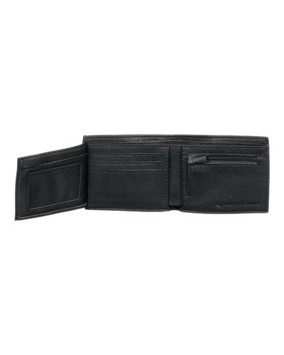6 Daily - Tri-Fold Wallet for Men Black W5WLB2ELP1 Element