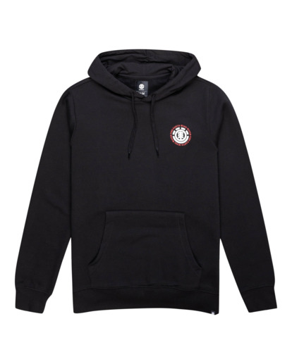 0 Seal - Sudadera con Capucha para Hombre Negro Z1HOD2ELF1 Element