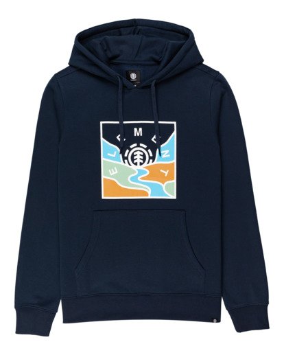 0 Kimos - Hoodie for Men Grey Z1HOE2ELF1 Element