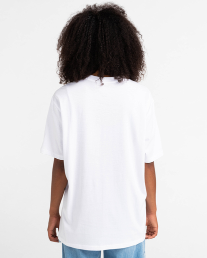 10 Basic Label 2022 - T-shirt manches courtes Blanc Z1SSI1ELF1 Element