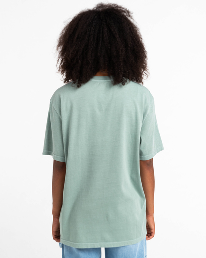 10 Basic Label - Short Sleeves T-Shirt Green Z1SSI1ELF1 Element