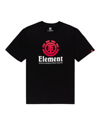 0 Vertical - T-shirt pour Homme Noir Z1SSI4ELF1 Element